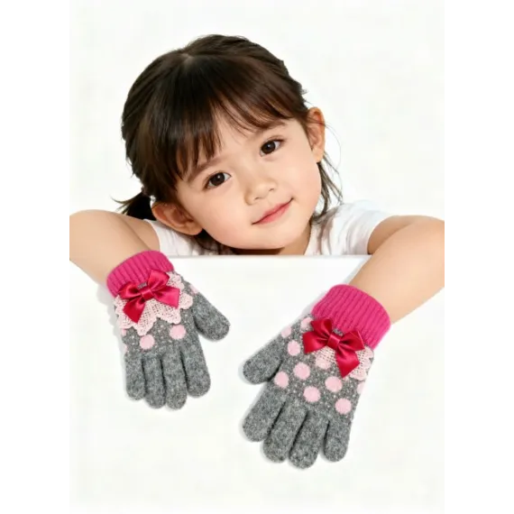 Перчатки Kitti , Reňk: Çal, Ölçeg: 18-24 aý