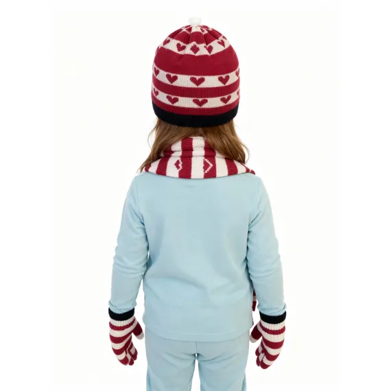 Шапка, шарф и перчатки комплект Ugur Sapka, Reňk: Dürli reňkli, Ölçeg: STD, 3 image