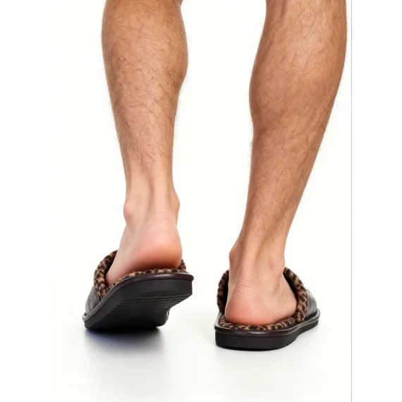 Тапочки Ereter , Reňk: Goňur, Ölçeg: 42, 2 image