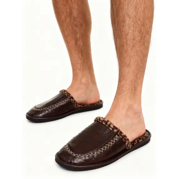 Тапочки Ereter , Reňk: Goňur, Ölçeg: 42