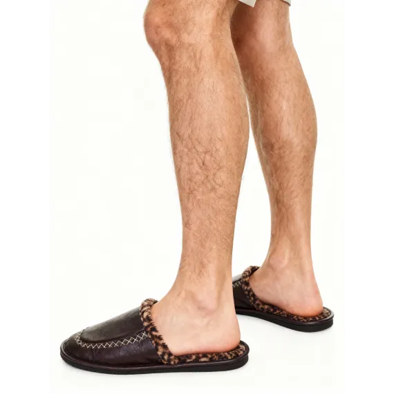 Тапочки Ereter , Reňk: Goňur, Ölçeg: 42, 3 image