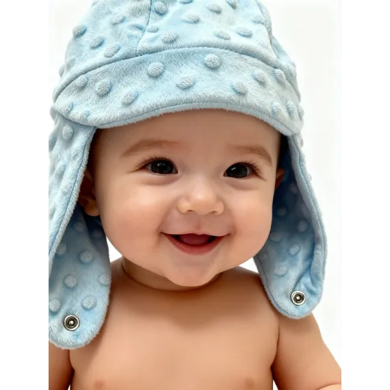 Шапка  Bebessi, Reňk: Açyk gök, Ölçeg: 0-6 aý