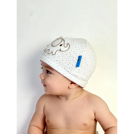 Шапка  veo baby, Reňk: Ak, Ölçeg: 0-6 aý, 2 image