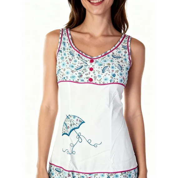 Пижама  Angels story для женщин, Reňk: Açyk gök, Ölçeg: S, 3 image