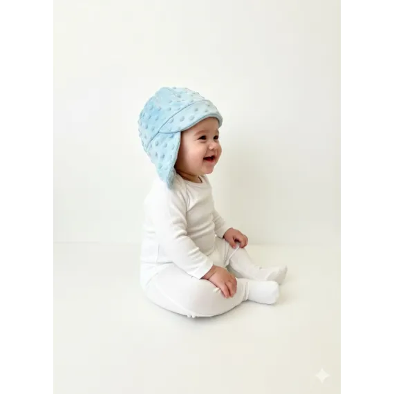 Шапка  Bebessi, Reňk: Açyk gök, Ölçeg: 0-6 aý, 3 image