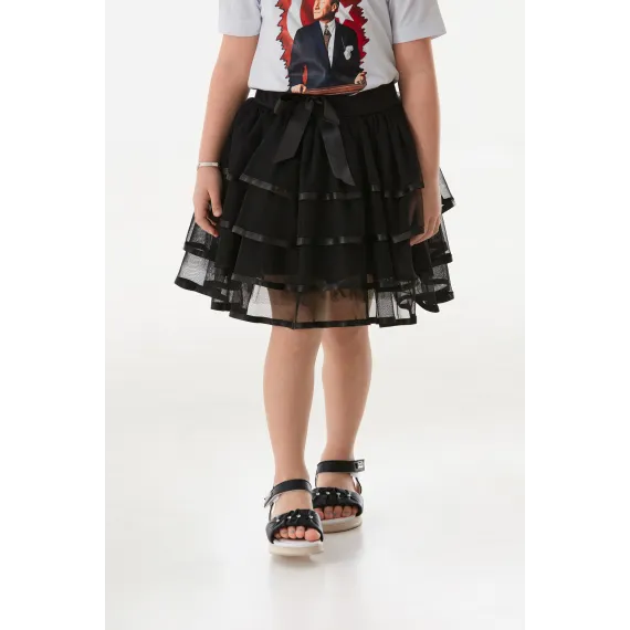 Юбка  Fullamoda, Reňk: Gara, Ölçeg: 7 ýaş, 2 image