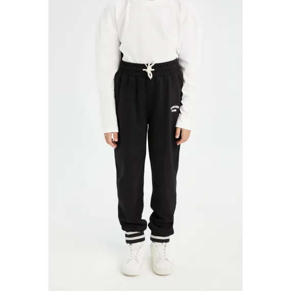 Штаны спортивные детские DeFacto, Цвет: Черный, Размер: 8-9 лет, изображение 3