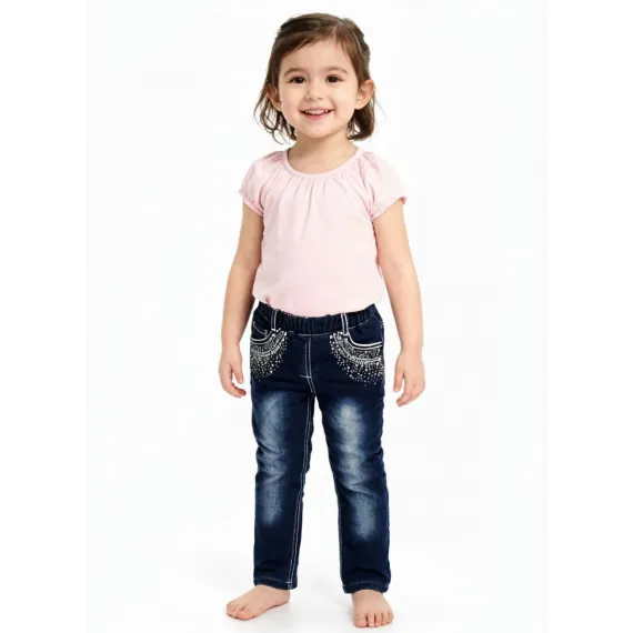 Джинсы  Sani, Цвет: Синий, Размер: 6-7 лет