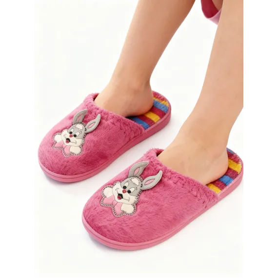 Тапочки для девочек Cezer, Цвет: Розовый, Размер: 33, изображение 3