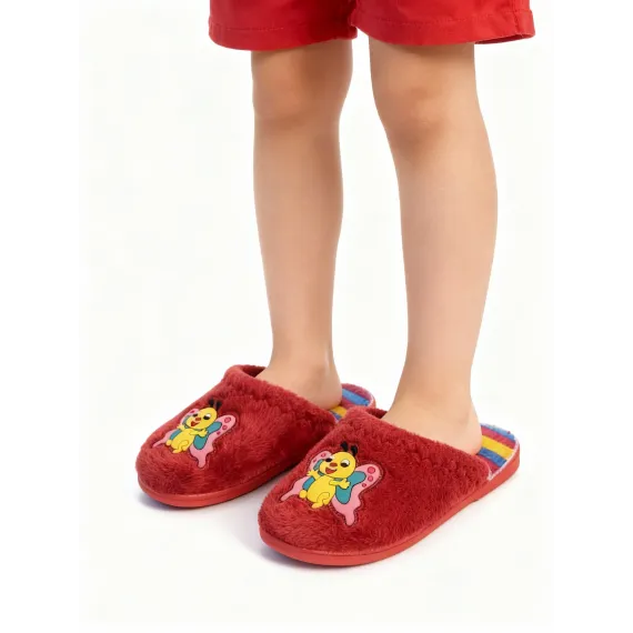 Тапочки для девочек Cezer, Цвет: Красный, Размер: 31, изображение 3