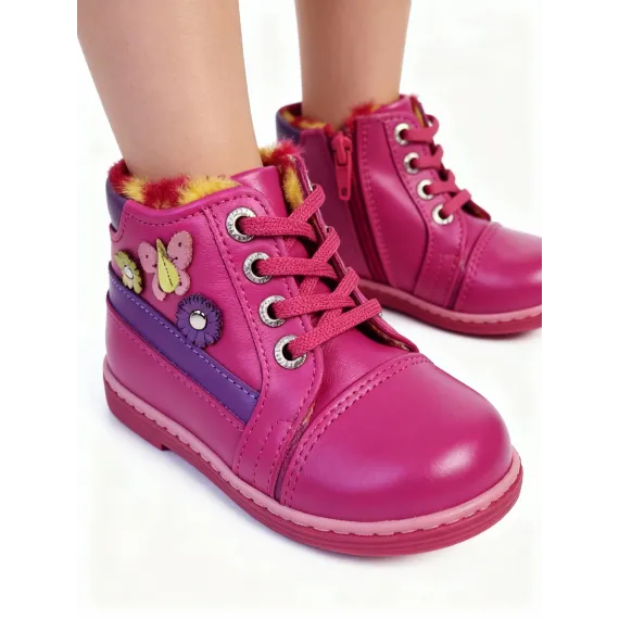 Ботинки M-bebeko, Цвет: Фуксия, Размер: 24, изображение 3