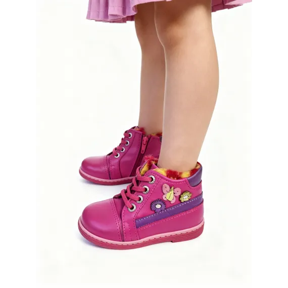 Ботинки M-bebeko, Цвет: Фуксия, Размер: 23, изображение 2