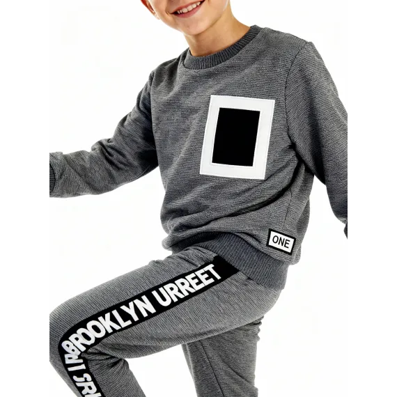 Комплект двойка  Ciksjunior, Цвет: Серый, Размер: 6 лет, изображение 3