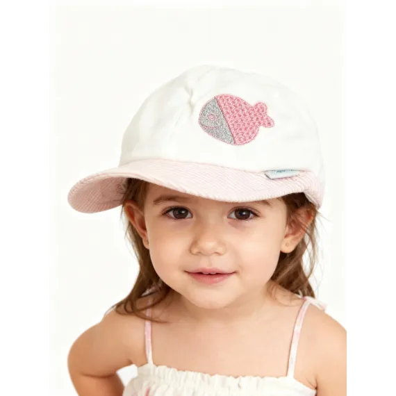 Шапка  veo baby, Цвет: Белый, Размер: 0-6 мес.