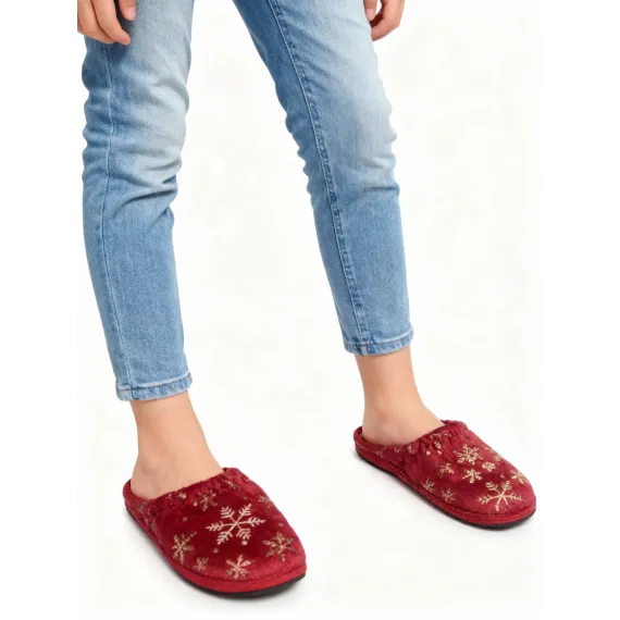 Тапочки Cezer, Цвет: Красный, Размер: 35