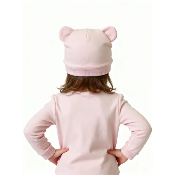 Шапка  Kissa, Цвет: Розовый, Размер: 0-6 мес., изображение 2