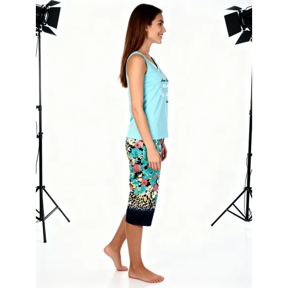 Пижама  Angels story, Цвет: Бирюзовый, Размер: S, изображение 2