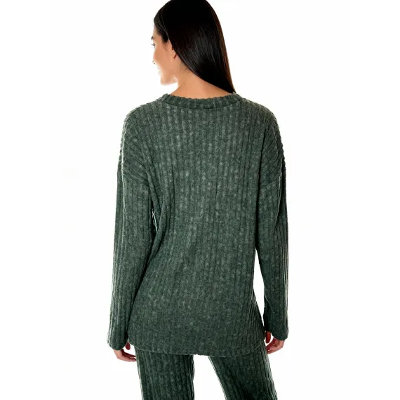 Женский стильный комплект SheVibe, Reňk: Haki, Ölçeg: M, 3 image