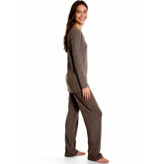 Женский стильный комплект SheVibe, Цвет: Бежевый, Размер: L, изображение 2