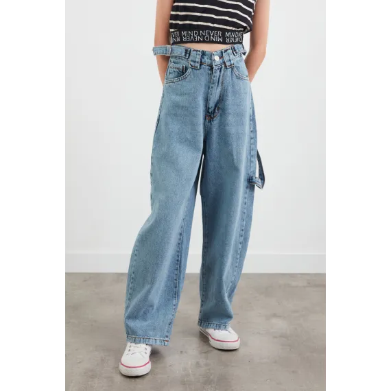 Детские штаны  Fullamoda, Reňk: Gök, Ölçeg: 9-10 ýaş, 3 image