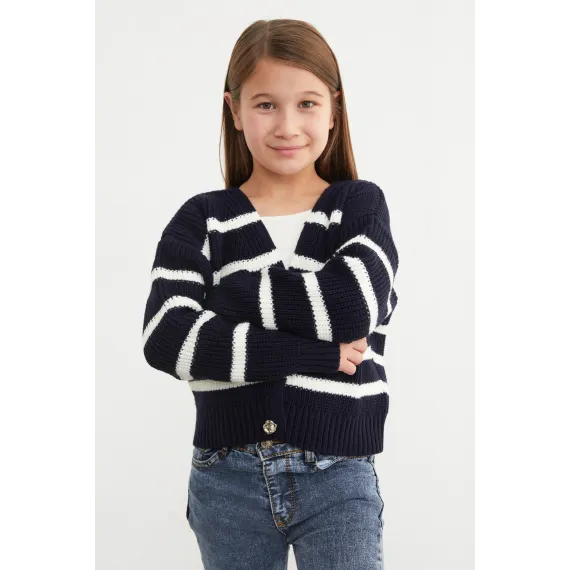 Детский кардиган  Fullamoda, Reňk: Gök, Ölçeg: 9-10 ýaş, 3 image