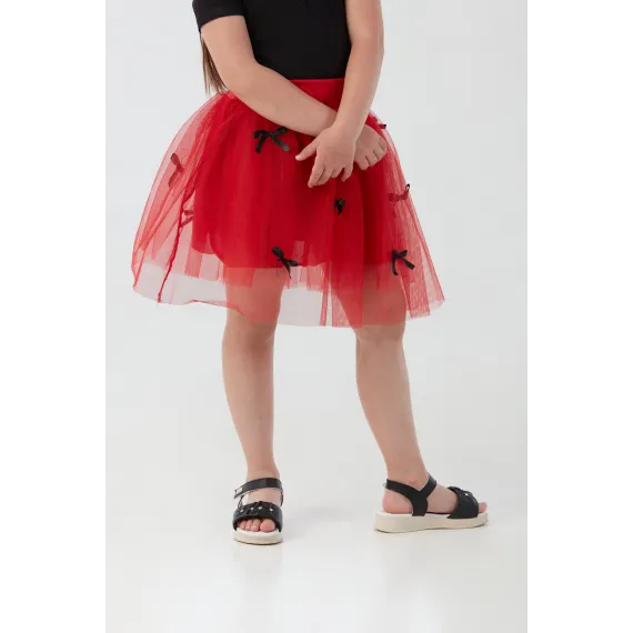 Юбка  Fullamoda, Reňk: Gyzyl, Ölçeg: 7 ýaş, 2 image