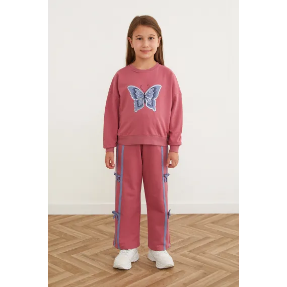 Детский спортивный комплект  Fullamoda, Reňk: Gülgüne, Ölçeg: 8 ýaş