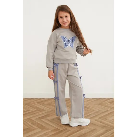 Детский спортивный комплект  Fullamoda, Reňk: Çal, Ölçeg: 4 ýaş, 4 image