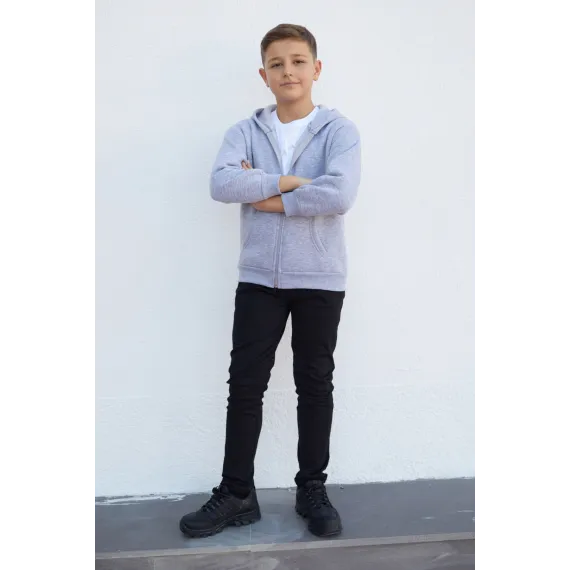 Детская спортивная зипка  Fullamoda, Reňk: Çal, Ölçeg: 14-15 ýaş, 2 image