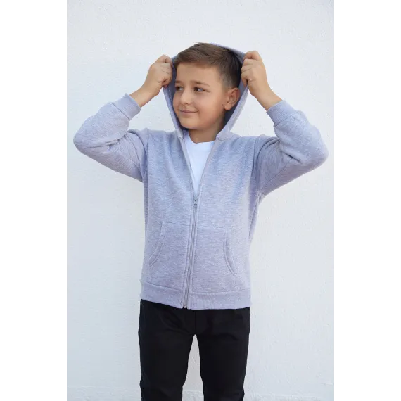 Детская спортивная зипка  Fullamoda, Reňk: Çal, Ölçeg: 12-13 ýaş, 3 image