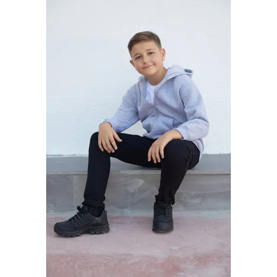 Детская спортивная зипка  Fullamoda, Reňk: Çal, Ölçeg: 14-15 ýaş, 4 image