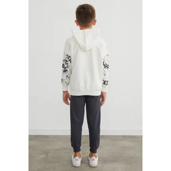 Детский спортивный комплект  Fullamoda, Reňk: Çal, Ölçeg: 3-4 ýaş, 4 image