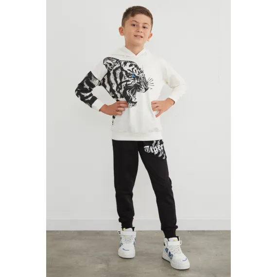 Детский спортивный комплект  Fullamoda, Reňk: Экрю, Ölçeg: 8-9 ýaş