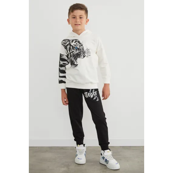 Детский спортивный комплект  Fullamoda, Reňk: Экрю, Ölçeg: 4-5 ýaş, 2 image