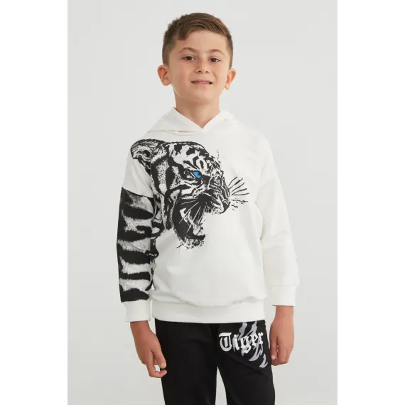 Детский спортивный комплект  Fullamoda, Reňk: Экрю, Ölçeg: 3-4 ýaş, 3 image