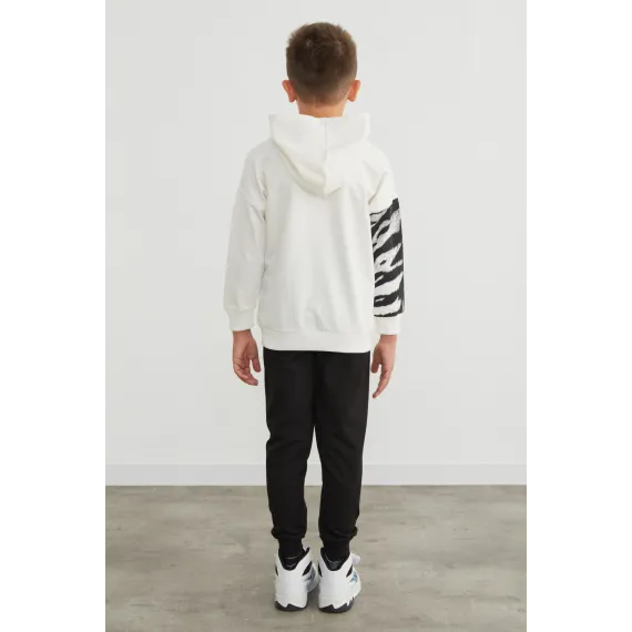 Детский спортивный комплект  Fullamoda, Reňk: Экрю, Ölçeg: 8-9 ýaş, 4 image