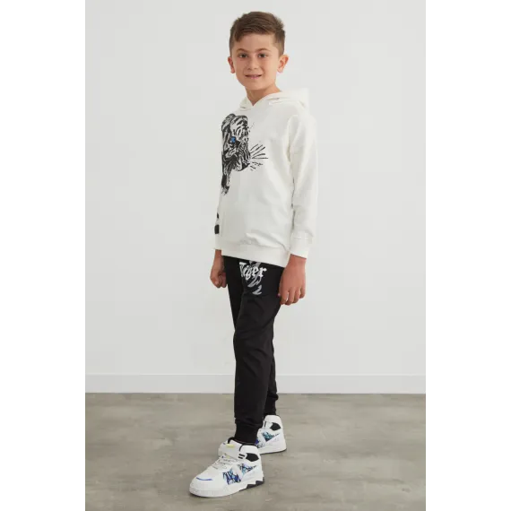 Детский спортивный комплект  Fullamoda, Reňk: Экрю, Ölçeg: 4-5 ýaş, 5 image