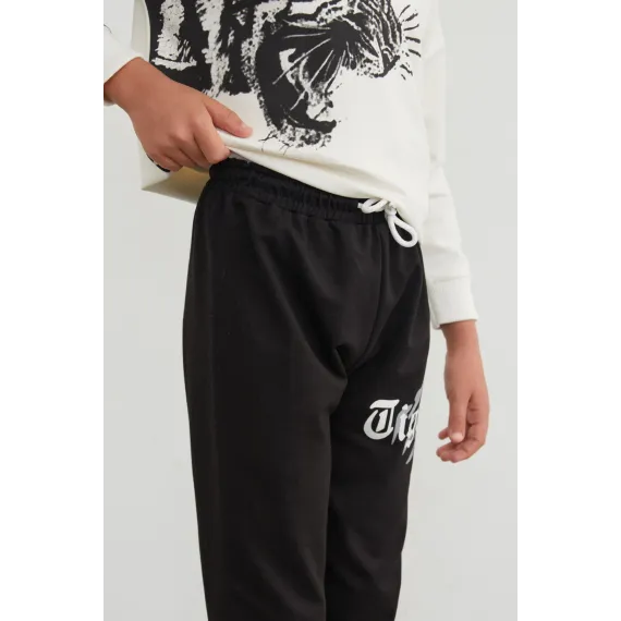 Детский спортивный комплект  Fullamoda, Reňk: Экрю, Ölçeg: 4-5 ýaş, 6 image