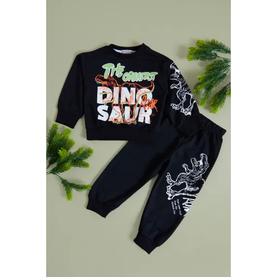 Детский спортивный комплект  Fullamoda, Reňk: Gara, Ölçeg: 5-6 ýaş