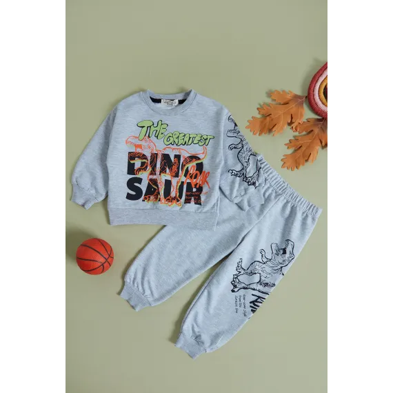 Детский спортивный комплект  Fullamoda, Reňk: Çal, Ölçeg: 5-6 ýaş