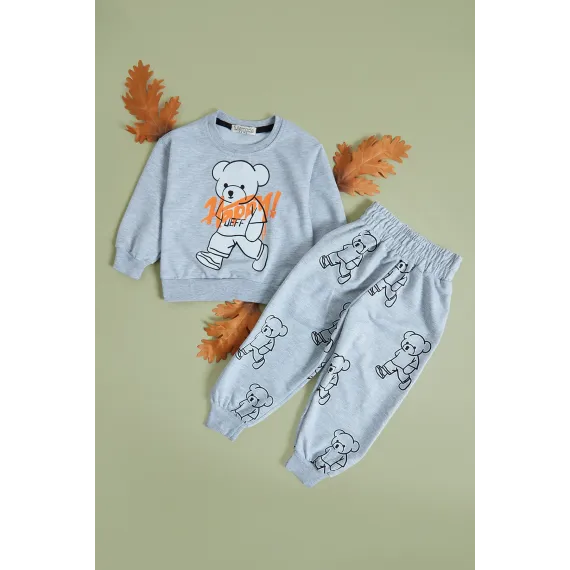 Спортивный комплект  Fullamoda, Reňk: Çal, Ölçeg: 2-3 ýaş