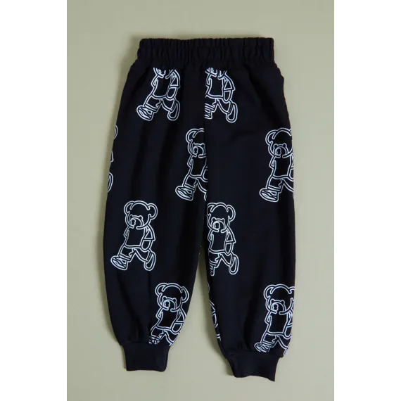 Спортивный комплект  Fullamoda, Reňk: Gara, Ölçeg: 4-5 ýaş, 4 image