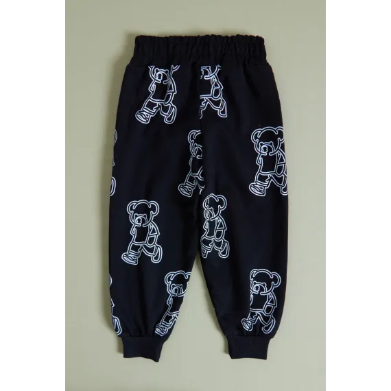 Спортивный комплект  Fullamoda, Reňk: Gara, Ölçeg: 5-6 ýaş, 5 image