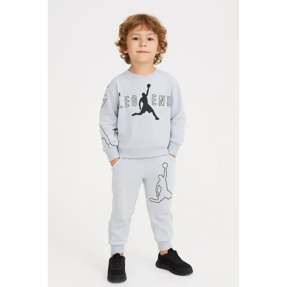 Комплект детский спортивный  Fullamoda, Reňk: Çal, Ölçeg: 4-5 ýaş