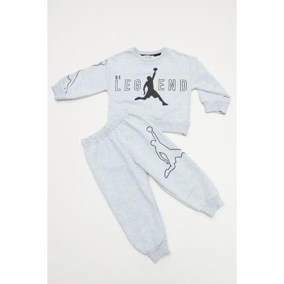 Комплект детский спортивный  Fullamoda, Reňk: Çal, Ölçeg: 4-5 ýaş, 2 image