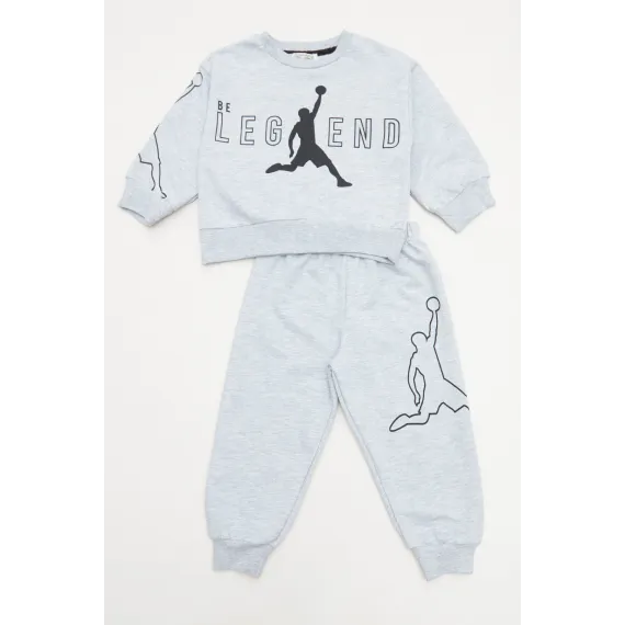 Комплект детский спортивный  Fullamoda, Reňk: Çal, Ölçeg: 3-4 ýaş, 3 image