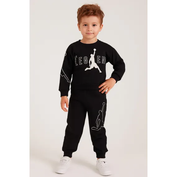 Комплект детский спортивный  Fullamoda, Reňk: Gara, Ölçeg: 3-4 ýaş