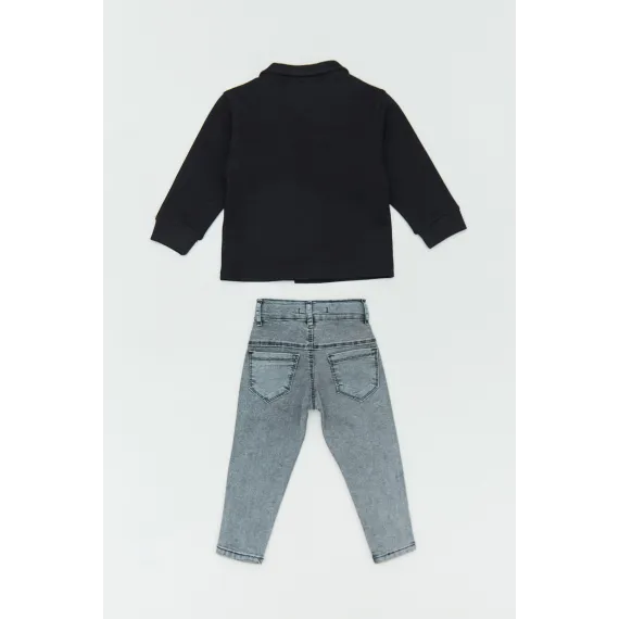 Детский класический комплект тройка  Fullamoda, Reňk: Gara, Ölçeg: 2 ýaş, 3 image