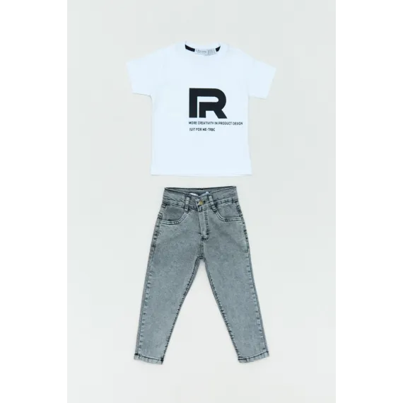 Детский класический комплект тройка  Fullamoda, Reňk: Gara, Ölçeg: 2 ýaş, 5 image