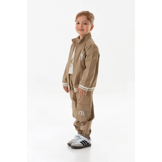 Детский спортивный комплект тройка , Reňk: Haki, Ölçeg: 4-5 ýaş, 2 image